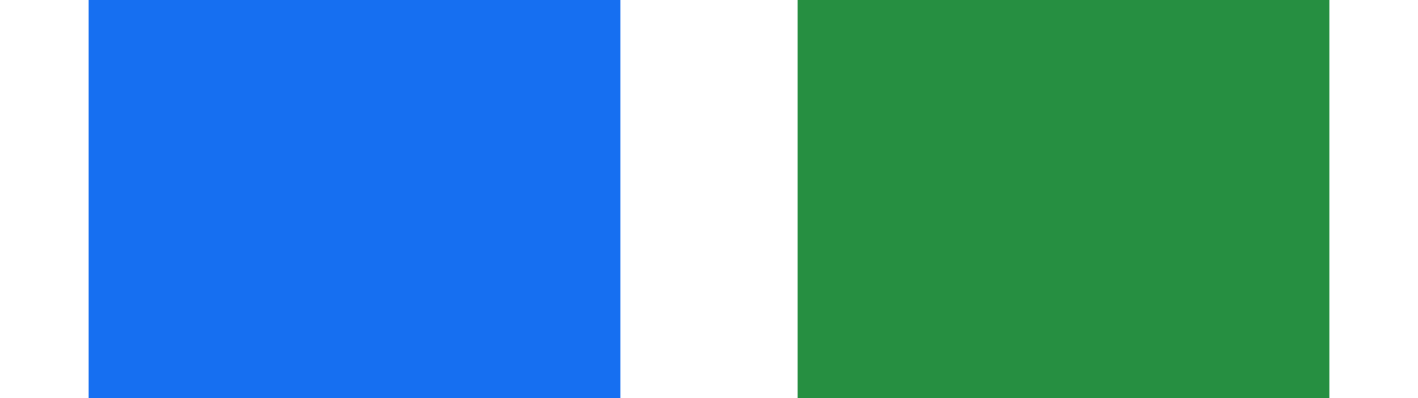 OBS program before/after failover — blue linkA then green linkB
